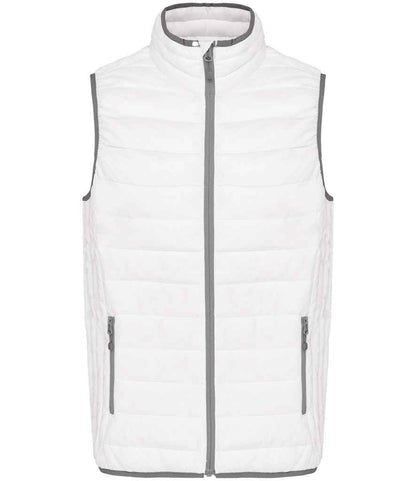 Kariban Lightweight Padded Bodywarmer - White (KB6113)