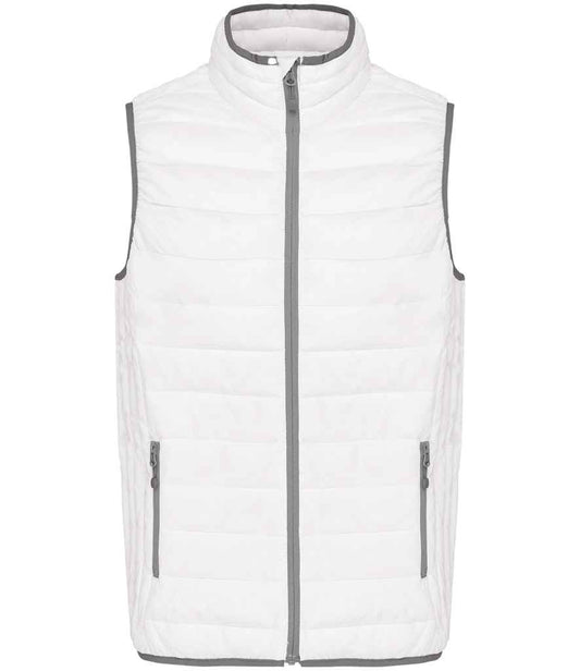 Kariban Lightweight Padded Bodywarmer - White (KB6113)