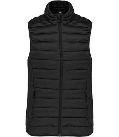Kariban Ladies Lightweight Padded Bodywarmer - Black (KB6114)