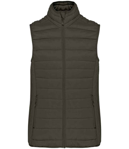 Kariban Ladies Lightweight Padded Bodywarmer - Dark Khaki (KB6114)
