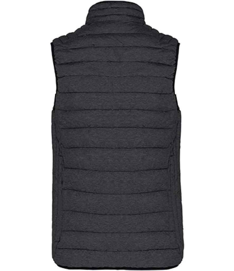 Kariban Ladies Lightweight Padded Bodywarmer - Marl Dark Grey (KB6114)