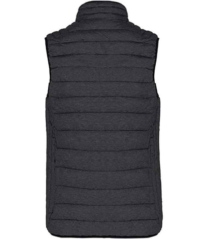 Kariban Ladies Lightweight Padded Bodywarmer - Marl Dark Grey (KB6114)