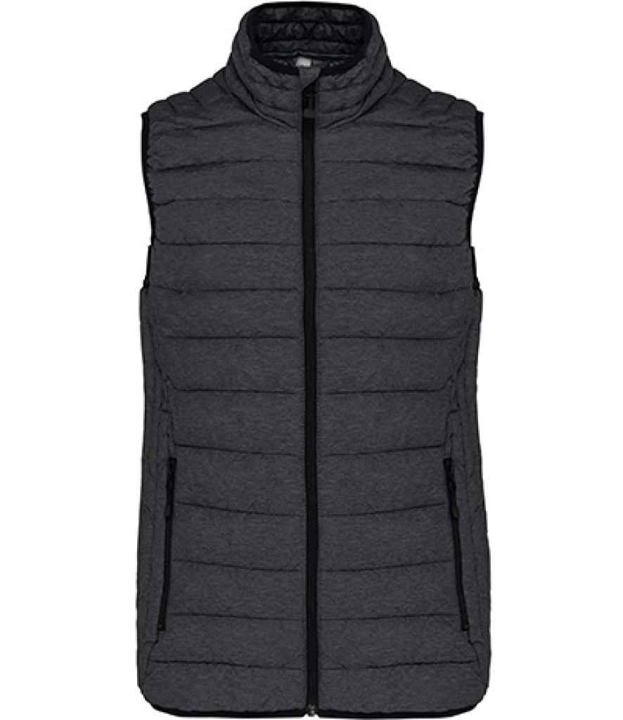 Kariban Ladies Lightweight Padded Bodywarmer - Marl Dark Grey (KB6114)