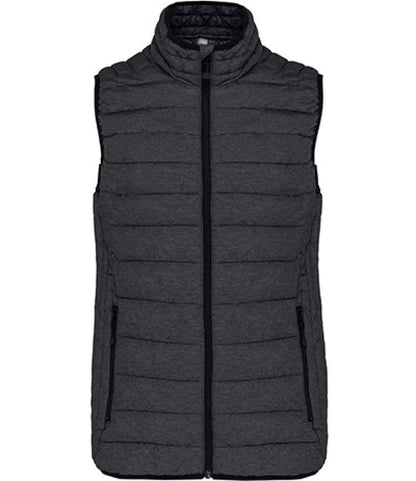 Kariban Ladies Lightweight Padded Bodywarmer - Marl Dark Grey (KB6114)
