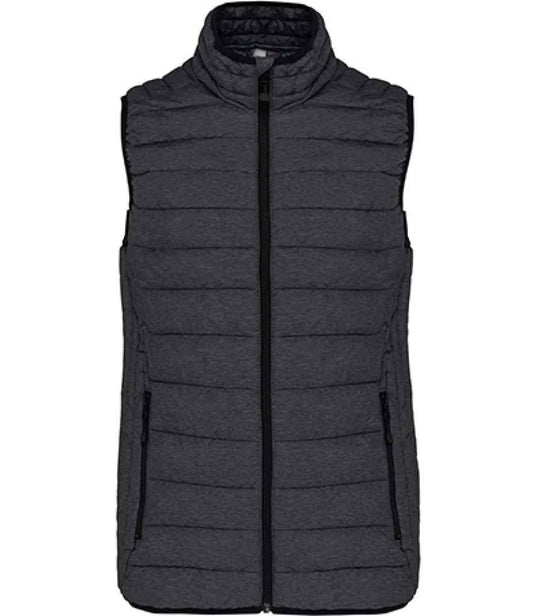 Kariban Ladies Lightweight Padded Bodywarmer - Marl Dark Grey (KB6114)