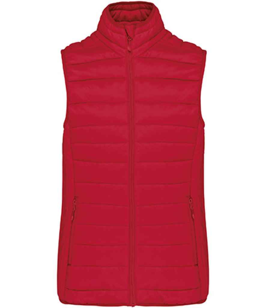 Kariban Ladies Lightweight Padded Bodywarmer - Red (KB6114)