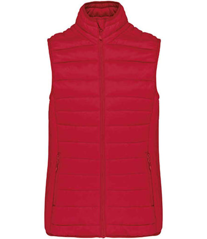 Kariban Ladies Lightweight Padded Bodywarmer - Red (KB6114)