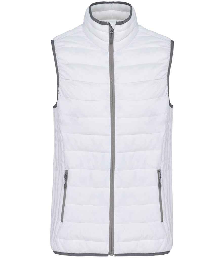 Kariban Ladies Lightweight Padded Bodywarmer - White (KB6114)