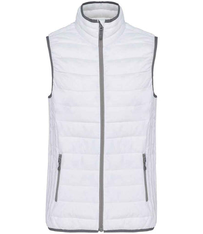 Kariban Ladies Lightweight Padded Bodywarmer - White (KB6114)