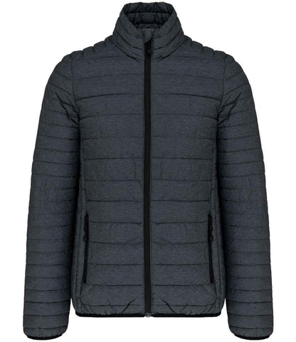 Kariban Lightweight Padded Jacket - Marl Dark Grey (KB6120)