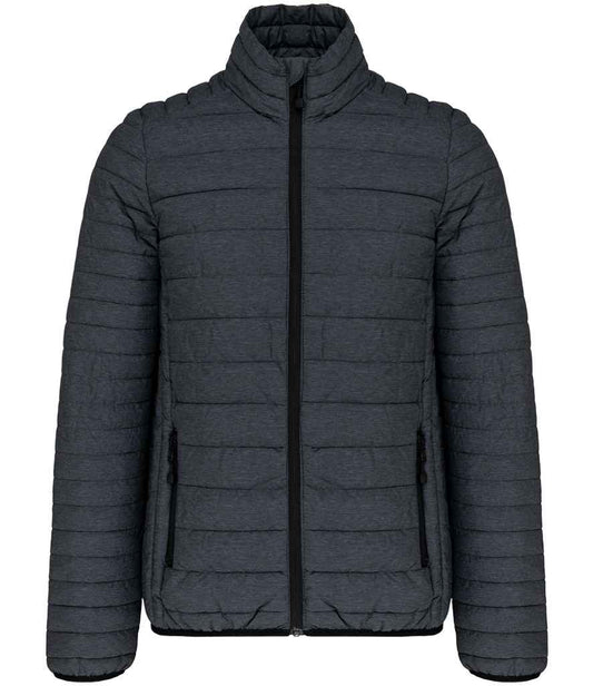 Kariban Lightweight Padded Jacket - Marl Dark Grey (KB6120)