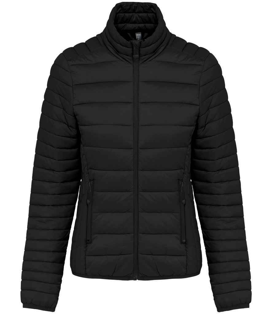 Kariban Ladies Lightweight Padded Jacket - Black (KB6121)