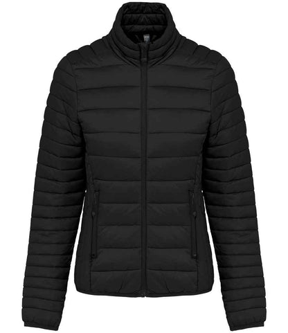 Kariban Ladies Lightweight Padded Jacket - Black (KB6121)