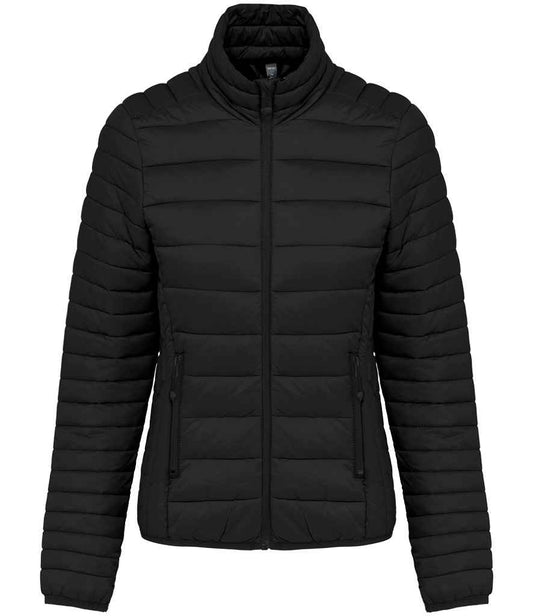 Kariban Ladies Lightweight Padded Jacket - Black (KB6121)
