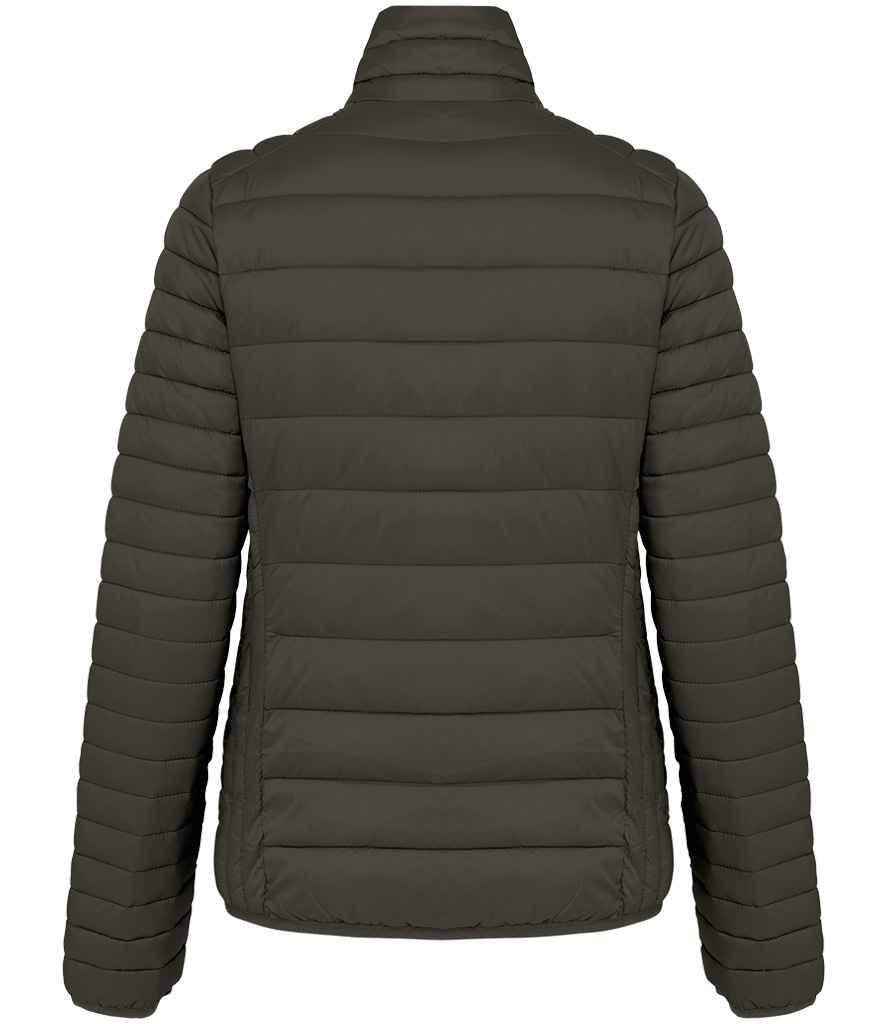 Kariban Ladies Lightweight Padded Jacket - Dark Khaki (KB6121)