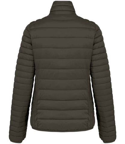 Kariban Ladies Lightweight Padded Jacket - Dark Khaki (KB6121)