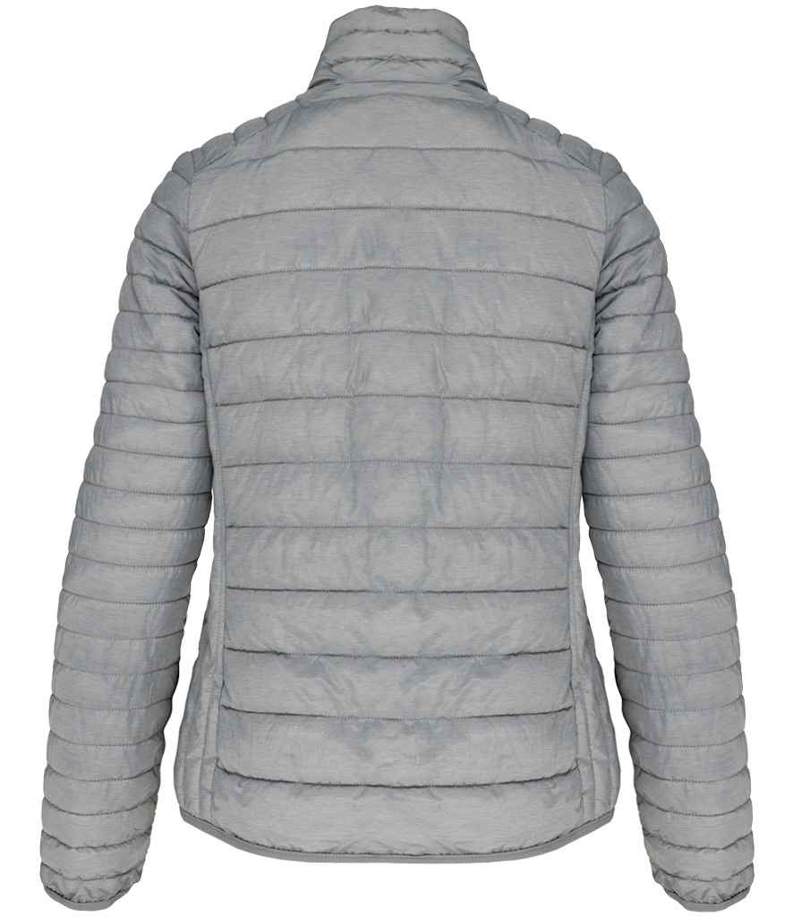 Kariban Ladies Lightweight Padded Jacket - Marl Silver (KB6121)