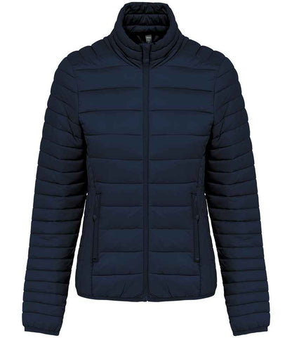 Kariban Ladies Lightweight Padded Jacket - Navy (KB6121)