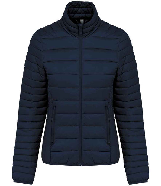 Kariban Ladies Lightweight Padded Jacket - Navy (KB6121)