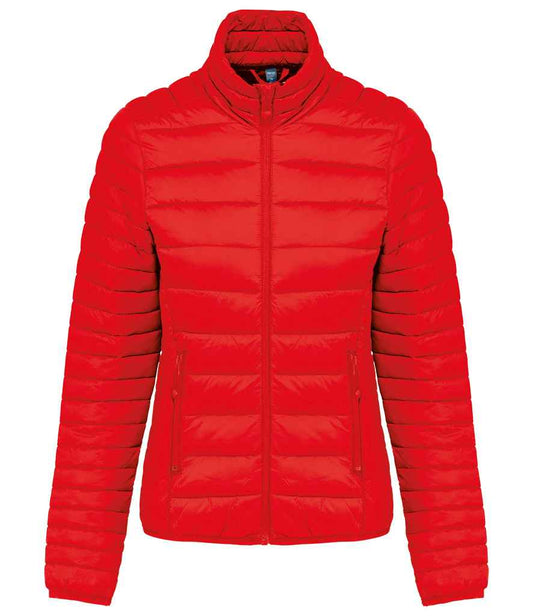 Kariban Ladies Lightweight Padded Jacket - Red (KB6121)