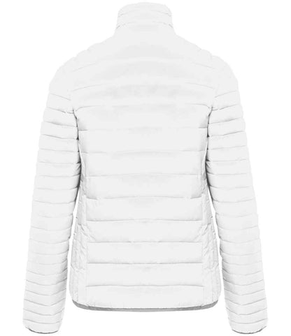 Kariban Ladies Lightweight Padded Jacket - White (KB6121)