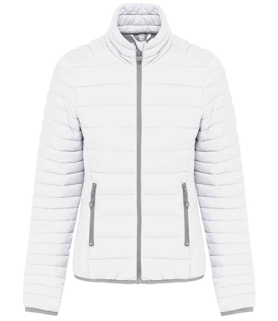 Kariban Ladies Lightweight Padded Jacket - White (KB6121)