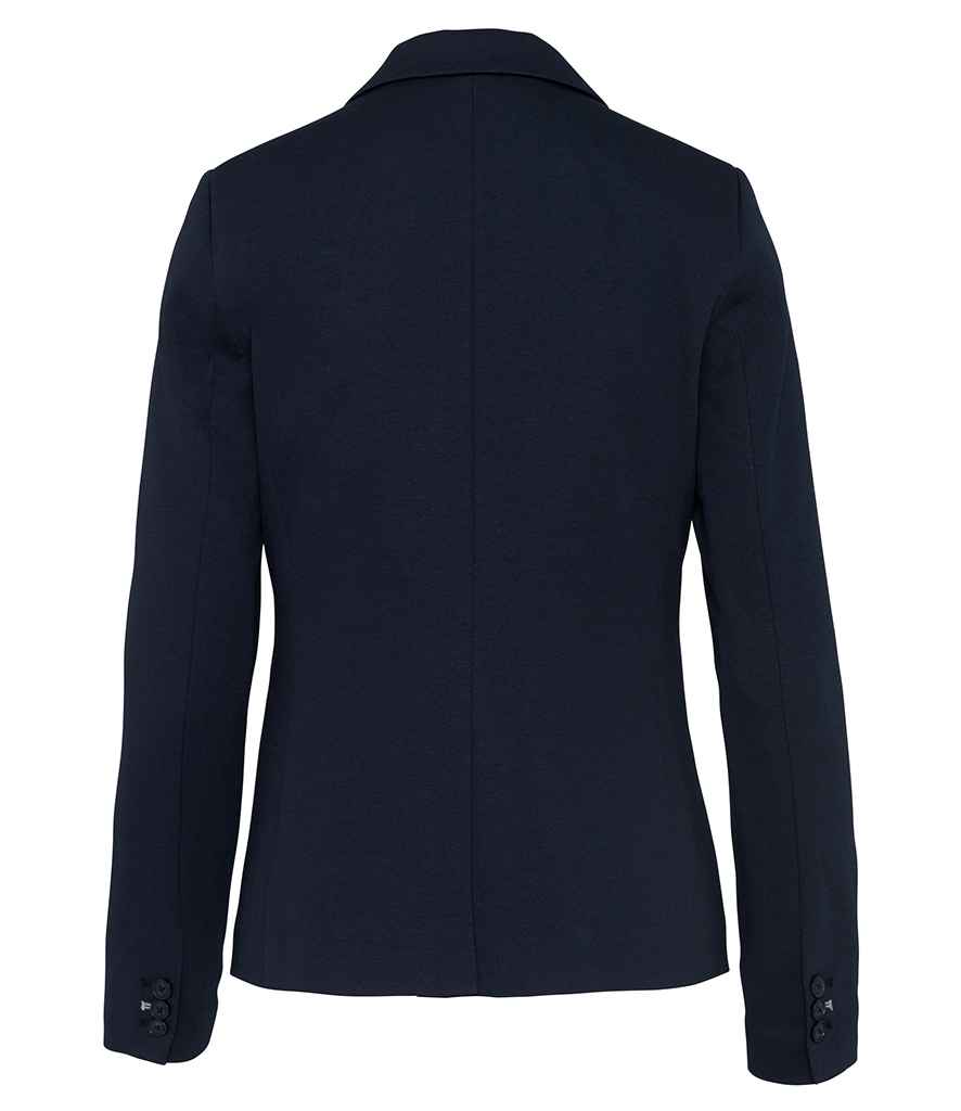 Kariban Ladies Knitted Blazer - Night Navy Heather (KB6133)
