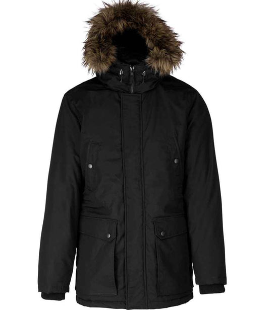 Kariban Winter Parka Jacket - Black (KB621)