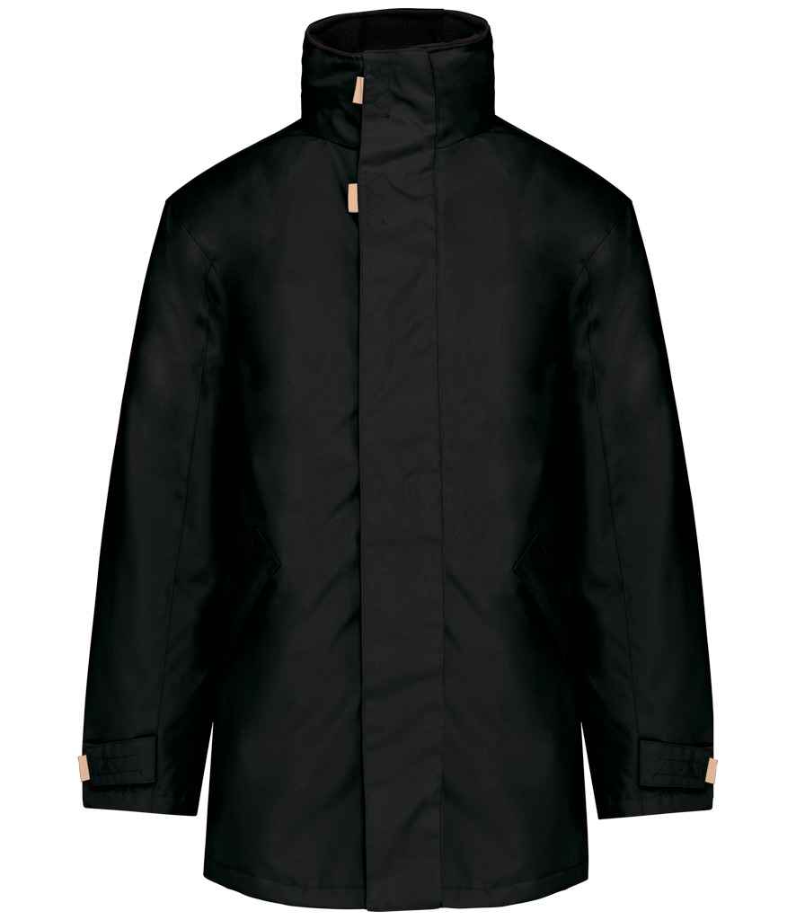 Kariban Parka Jacket - Black/Black (KB677)