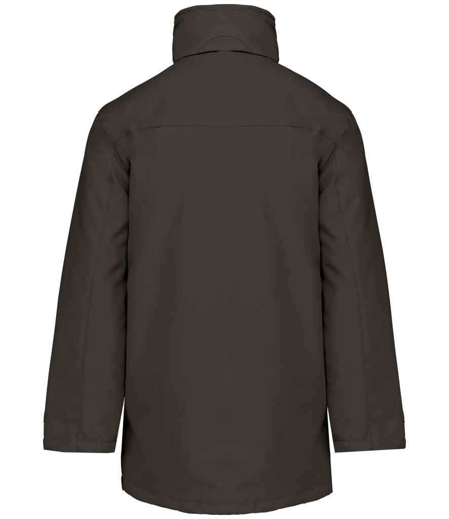 Kariban Parka Jacket - Dark Grey/Black (KB677)