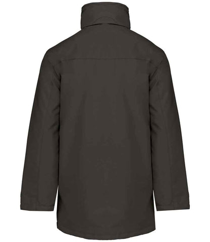 Kariban Parka Jacket - Dark Grey/Black (KB677)