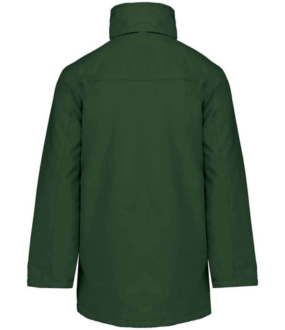 Kariban Parka Jacket - Forest Green/Black (KB677)