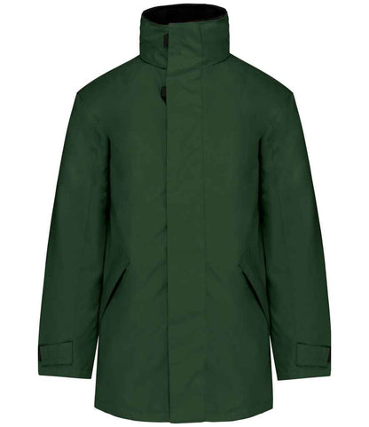 Kariban Parka Jacket - Forest Green/Black (KB677)