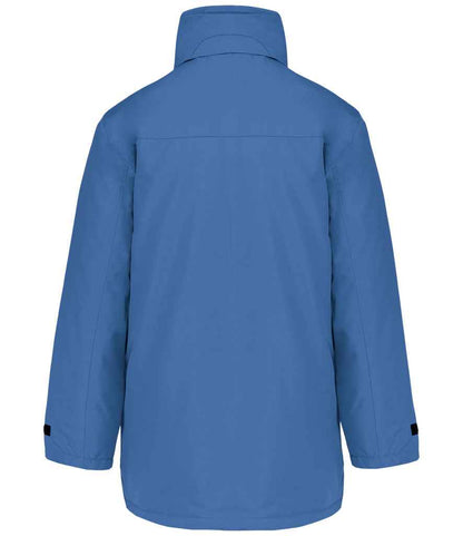 Kariban Parka Jacket - Light Royal Blue/Black (KB677)