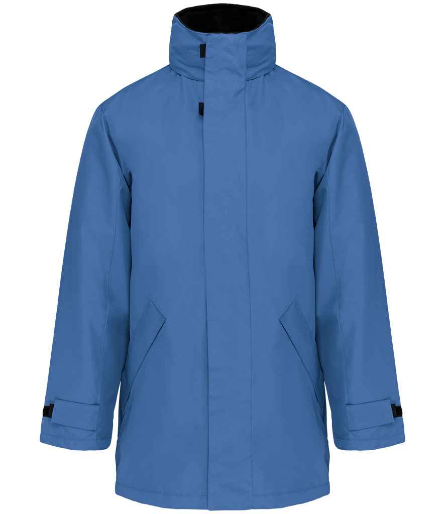 Kariban Parka Jacket - Light Royal Blue/Black (KB677)