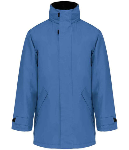 Kariban Parka Jacket - Light Royal Blue/Black (KB677)
