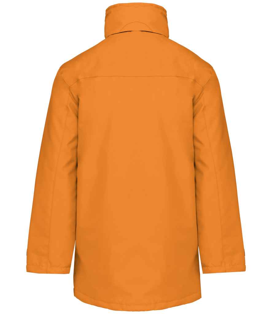 Kariban Parka Jacket - Orange/Black (KB677)