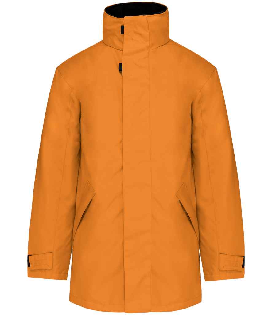 Kariban Parka Jacket - Orange/Black (KB677)