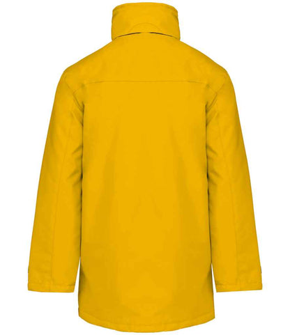 Kariban Parka Jacket - Yellow/Dark Grey (KB677)