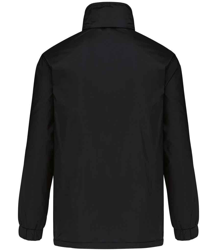 Kariban Lined Windbreaker Jacket - Black (KB687)