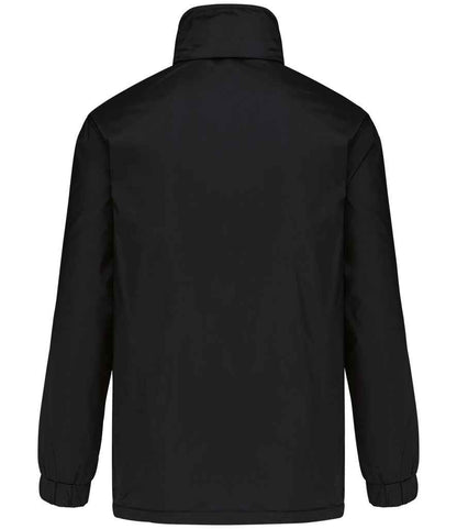 Kariban Lined Windbreaker Jacket - Black (KB687)