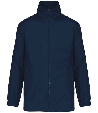 Kariban Lined Windbreaker Jacket - Navy (KB687)
