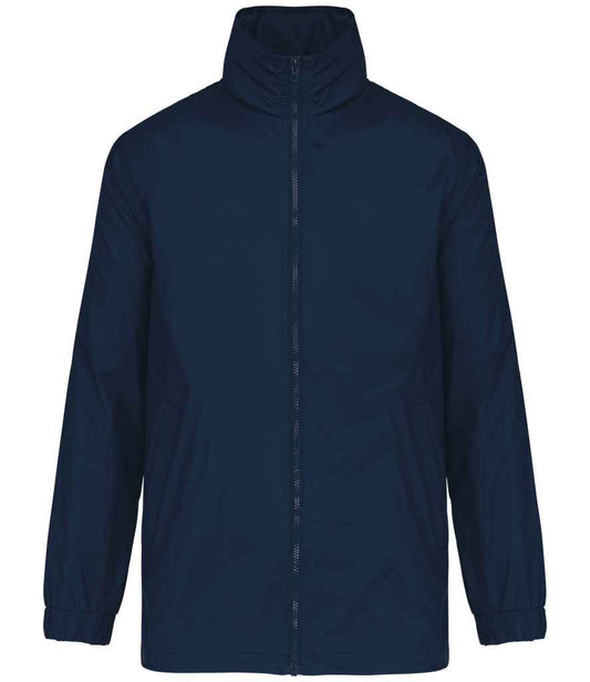 Kariban Lined Windbreaker Jacket - Navy (KB687)