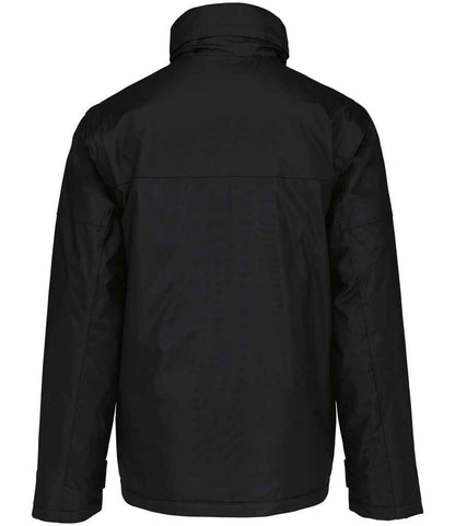 Kariban Factory Zip Off Sleeve Jacket - Black/Black (KB693)