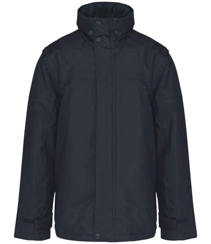 Kariban Factory Zip Off Sleeve Jacket - Navy/Navy (KB693)