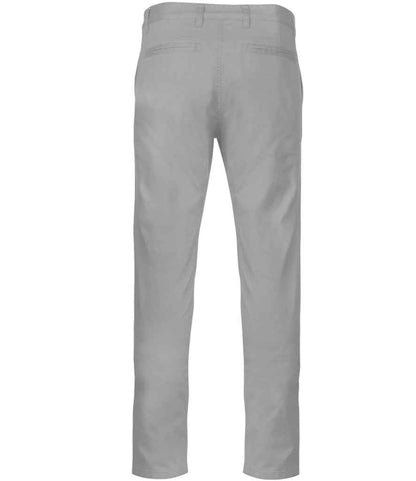 Kariban Chino Trousers - Fine Grey (KB740)