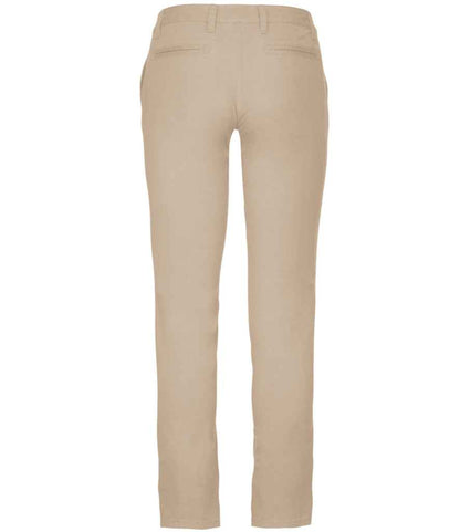 Kariban Ladies Chino Trousers - Beige (KB741)
