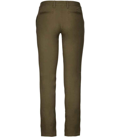 Kariban Ladies Chino Trousers - Light Khaki (KB741)