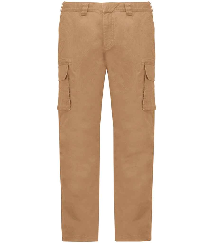 Kariban Multi-Pocket Trousers - Camel (KB744)