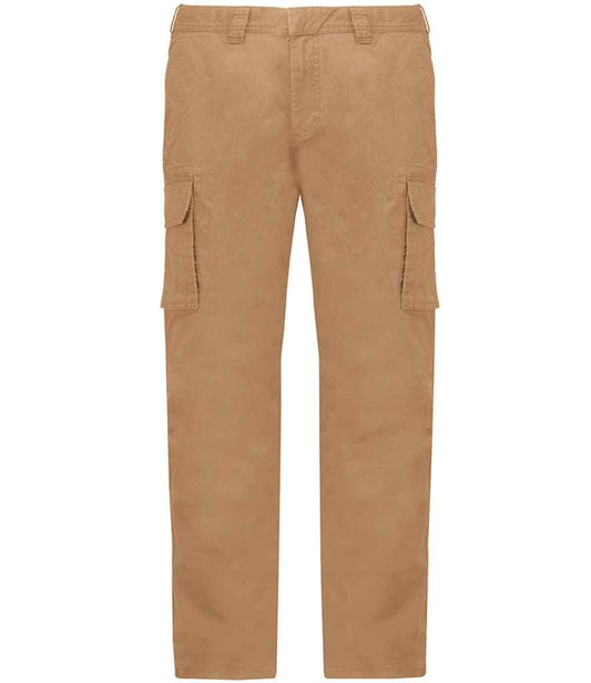 Kariban Multi-Pocket Trousers - Camel (KB744)
